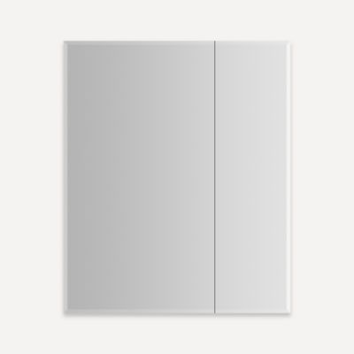 Robern MR3036D6FBE4L M Series Reserve Cabinet, 30" × 36" × 6", Double Door, Bevel Edge, Electric+ Upgrade