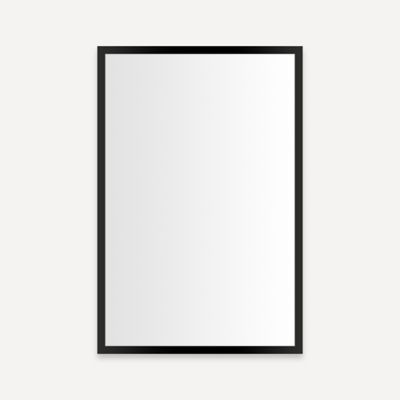 Robern PC2030D4TLE83 20" x 30" x 4", Matte Black, Electric Upgrade, Left Hinge