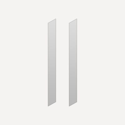 Robern RSMK36D4P Cabinet Side Kits, 4" x 36" x 2/25", Surface-Mount, for R3 Series Cabinets