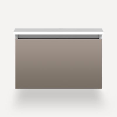 Robern VM24H2D21F12N 24" x 15" x 21", Satin Bronze, Full Drawer