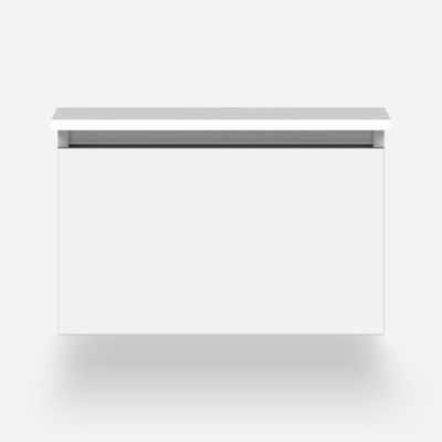 Robern VM24H2D21P26N 24" x 15" x 21", Matte White, Plumbing Drawer