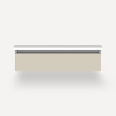 Robern VM30H1D21F16S 30" x 7-1/2" x 21", Matte Sand, Full Drawer, Selectable Night Light, 2700K/4000K Temperature (Warm/Cool