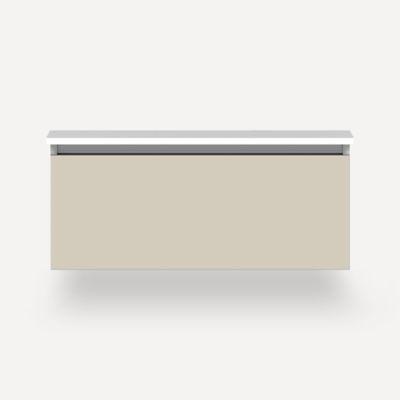 Robern VM36H2D21P16N 36" x 15" x 21", Matte Sand, Plumbing Drawer
