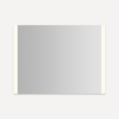 Robern YM4836RSFPD3P Vitality Lighted Mirror, 48" x 36" x 1-3/4", Edge Lit Light Pattern, Warm White (3000K), Dimmable, Defog