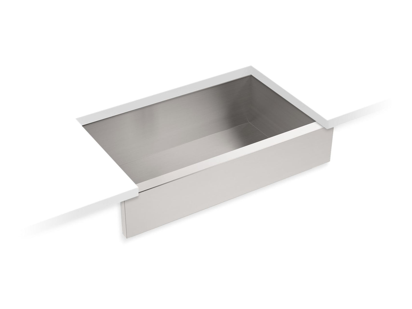 Sterling 20243 Ludington 34" Undermount Single-bowl Farmhouse Kitchen Sink, Stainless Steel