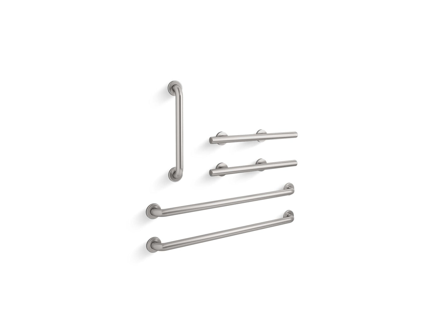 Sterling 71577103 Traverse 5-piece ADA-adaptable Grab Bar Kit