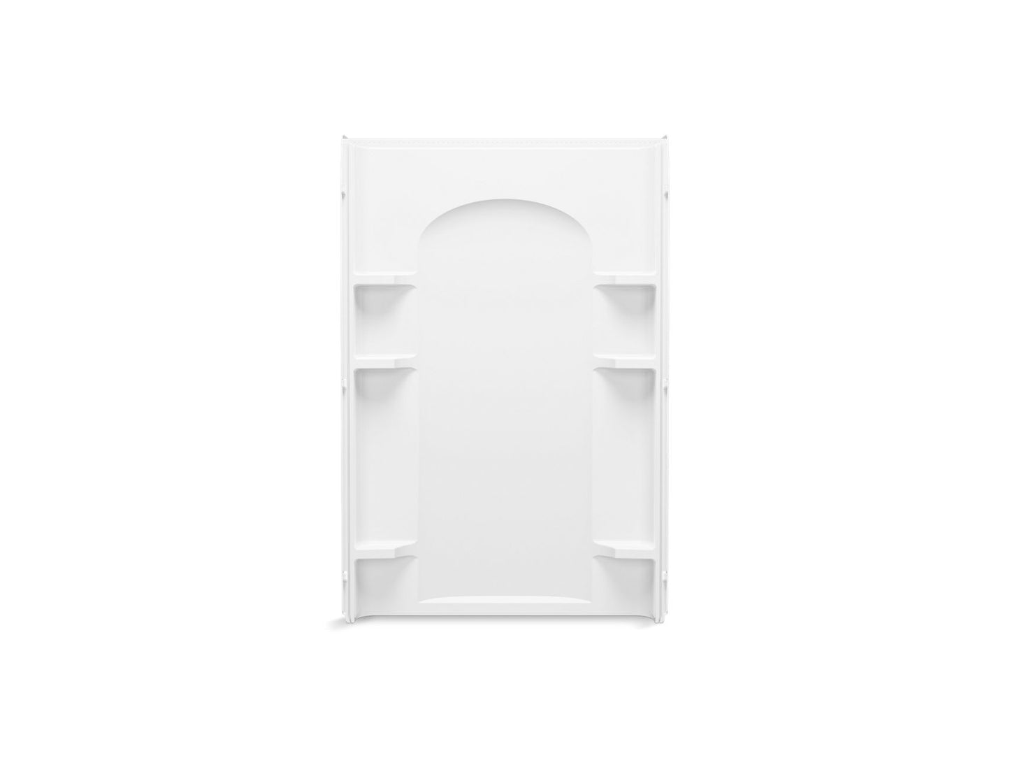 Sterling 72362100 Ensemble Curve 48" Vikrell® Shower Back Wall, White