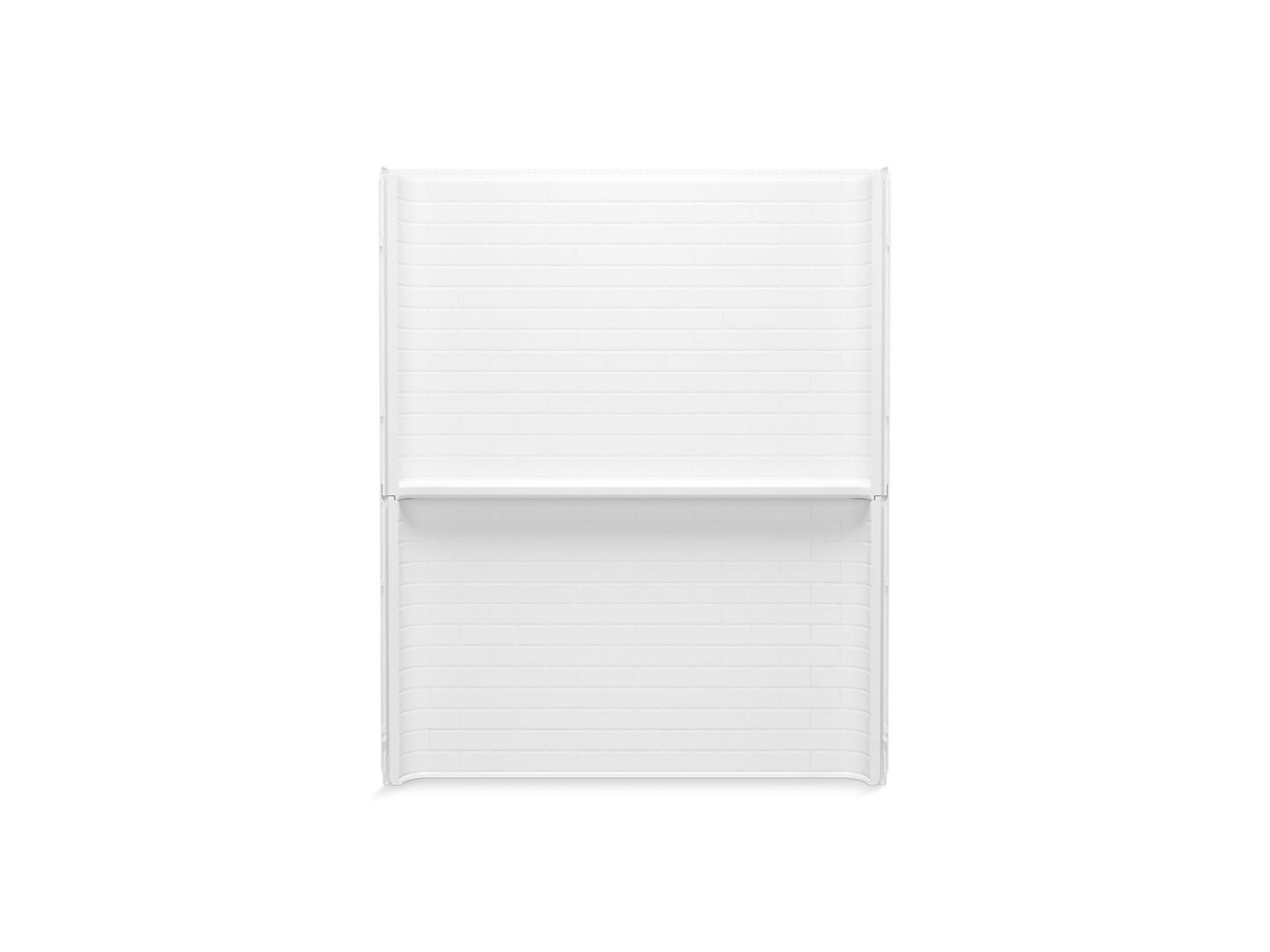 Sterling 72532900 Traverse 60" Vikrell® Shower Back Wall, White