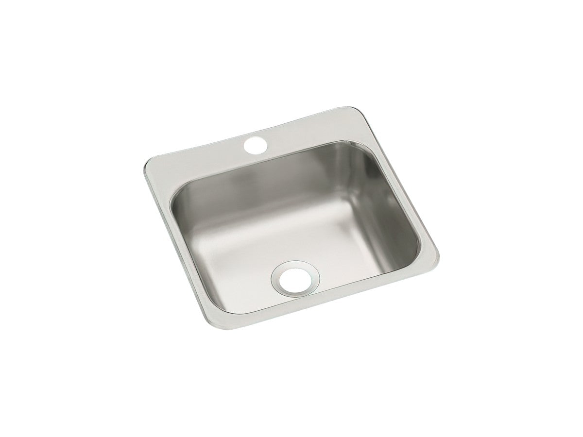 Sterling Secondary Sink 15" top-mount single-bowl bar sink