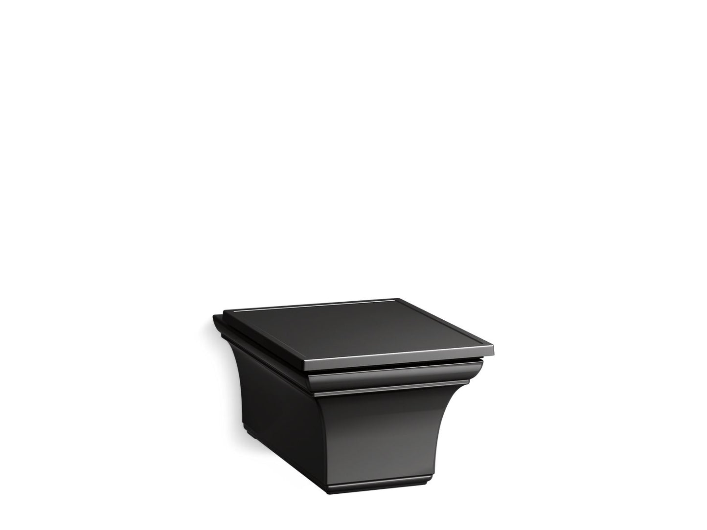 KOHLER K-6918 Memoirs Wall-hung compact elongated toilet, dual-flush