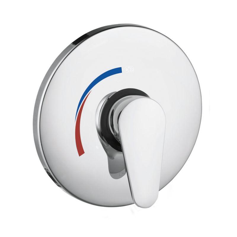 Hansgrohe 04496000 E Pressure Balanced Valve Trim - Less Valve in Chrome