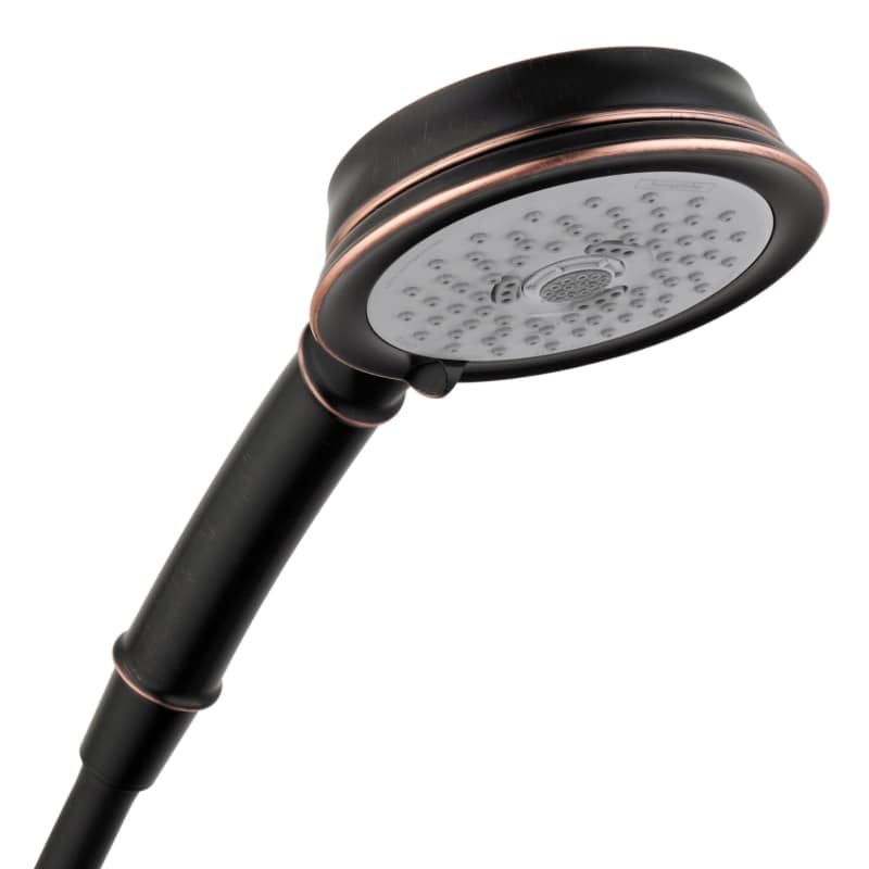 Hansgrohe 04753920 Croma C 100 3-jet Handshower, 1.8 Gpm in Rubbed Bronze