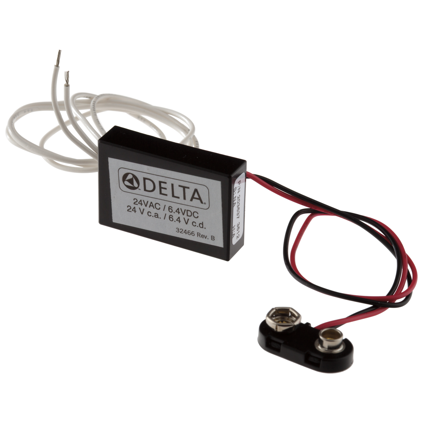 Delta Commercial Instit Parts: 24 VAC To 6 VDC Converter