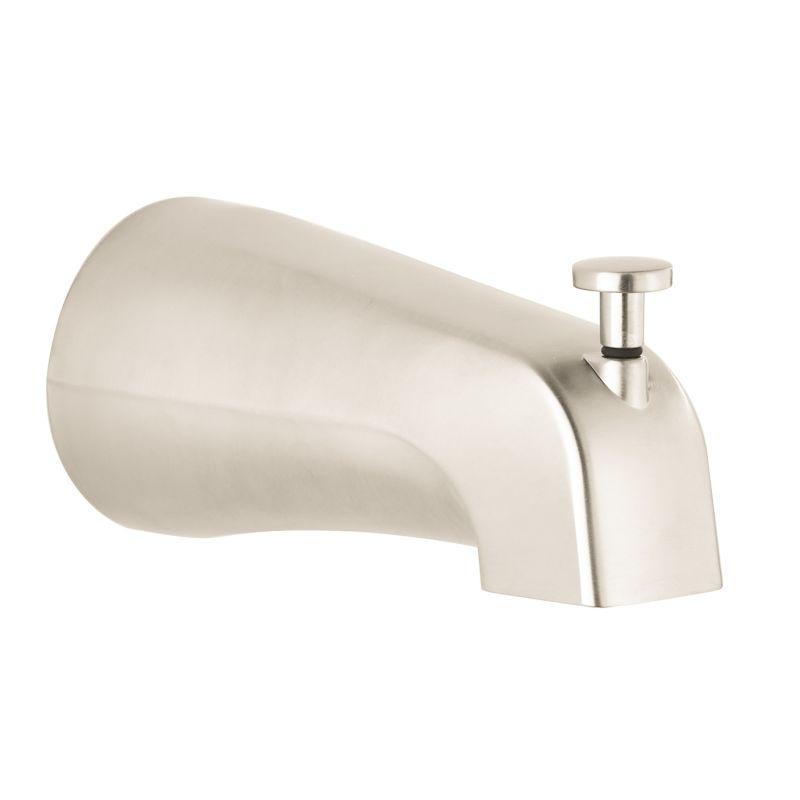 Hansgrohe 06501820 Commercial Tub Spout with Diverter in Brushed Nickel