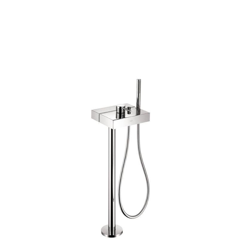 Axor 10406001 Starck X Freestanding Tub Filler Trim with 2.0 GPM Handshower