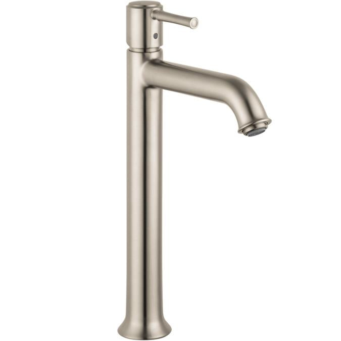 Hansgrohe 14116821 Talis C 1.2 GPM Single Hole Bathroom Faucet with Eco Right Quick Clean and Comfort Zone Technologies in Brushed Nickel