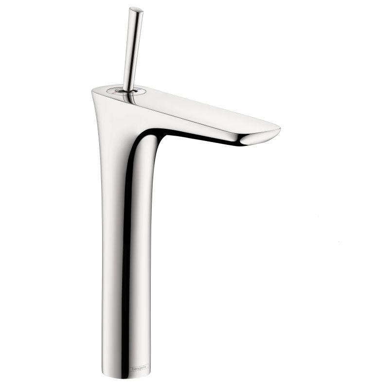 Hansgrohe 15072001 Pura Vida 1.2 GPM Single Hole Bathroom Faucet with Eco Right Quick Clean in Chrome