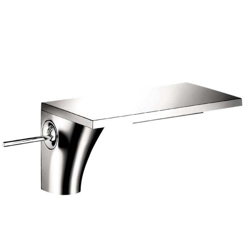 Axor 18010001 Massaud 1.2 GPM Single Hole Joystick Bathroom Faucet Less Drain Assembly