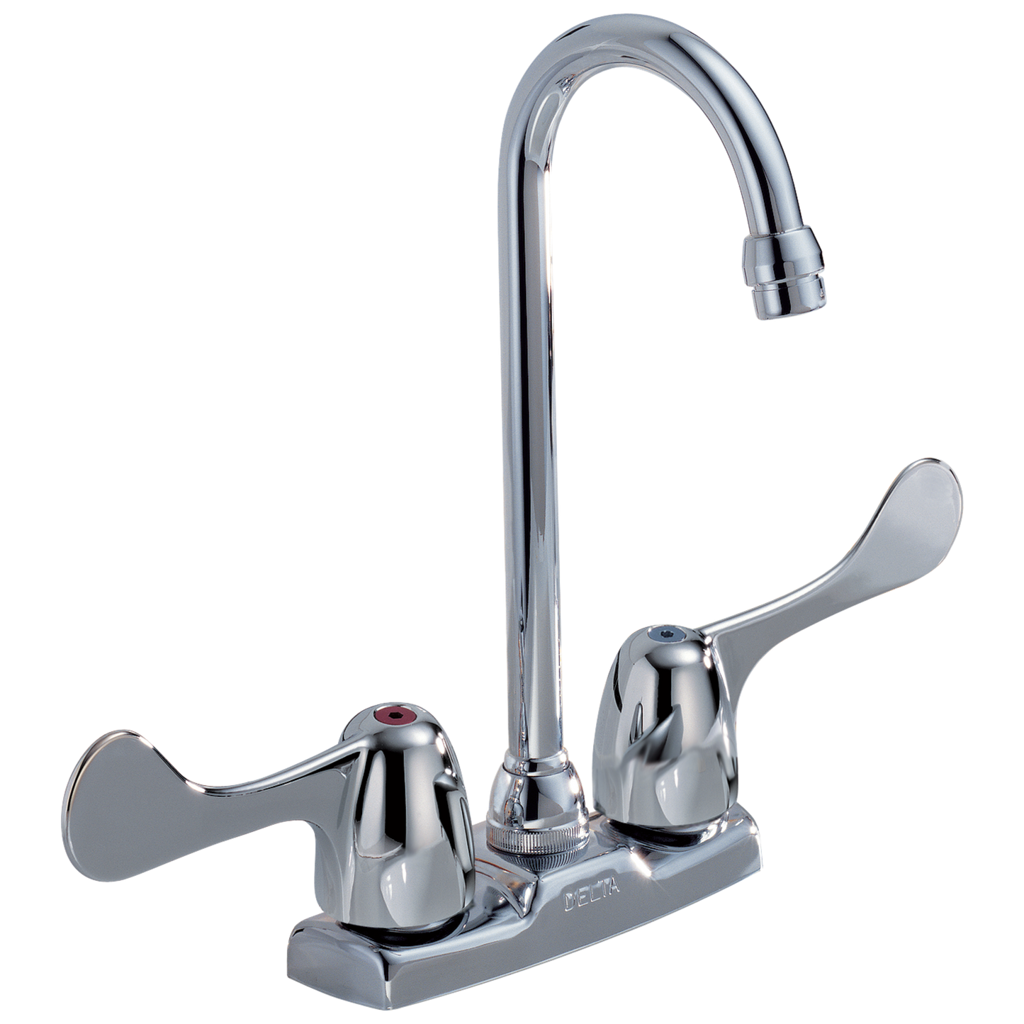 Delta 2171LF-WBHHDF Two Handle Blade Bar/Prep Faucet