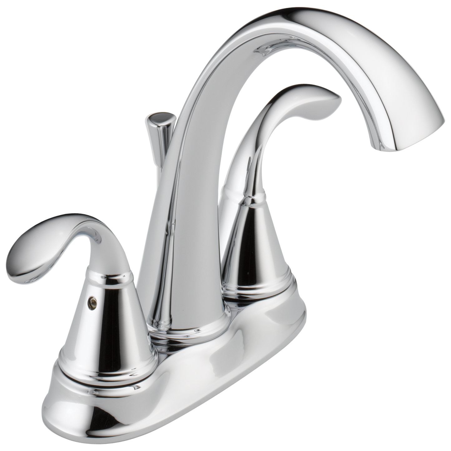 Delta Zella: Two Handle Centerset Bathroom Faucet
