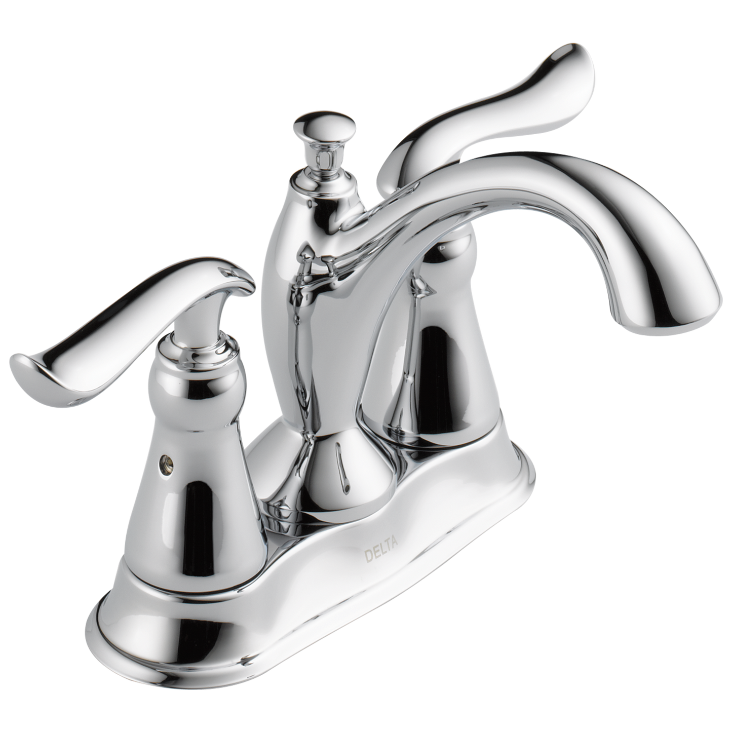 Delta Delta Linden™: Two Handle Tract-Pack Centerset Bathroom Faucet