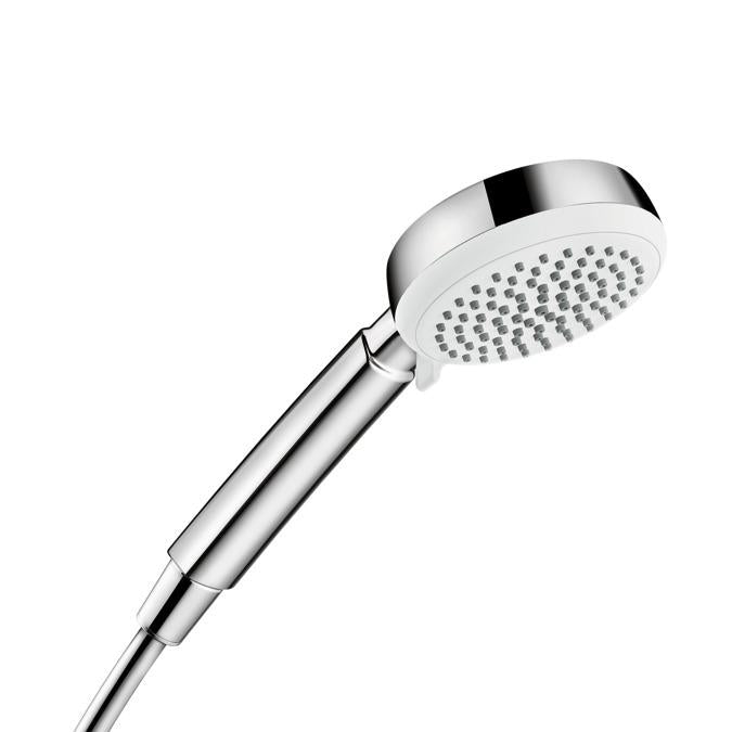 Hansgrohe 26827401 Crometta 2 GPM Single Function Hand Shower with Quick Clean and Eco Right Technologies in Chrome
