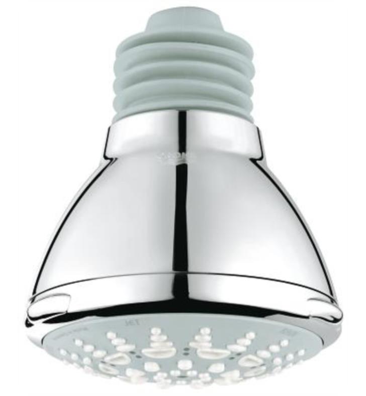 Grohe 27068 Relexa Ultra 2.5 GPM Multi-Function Shower Head with Dream Spray and Speed Clean Technology
