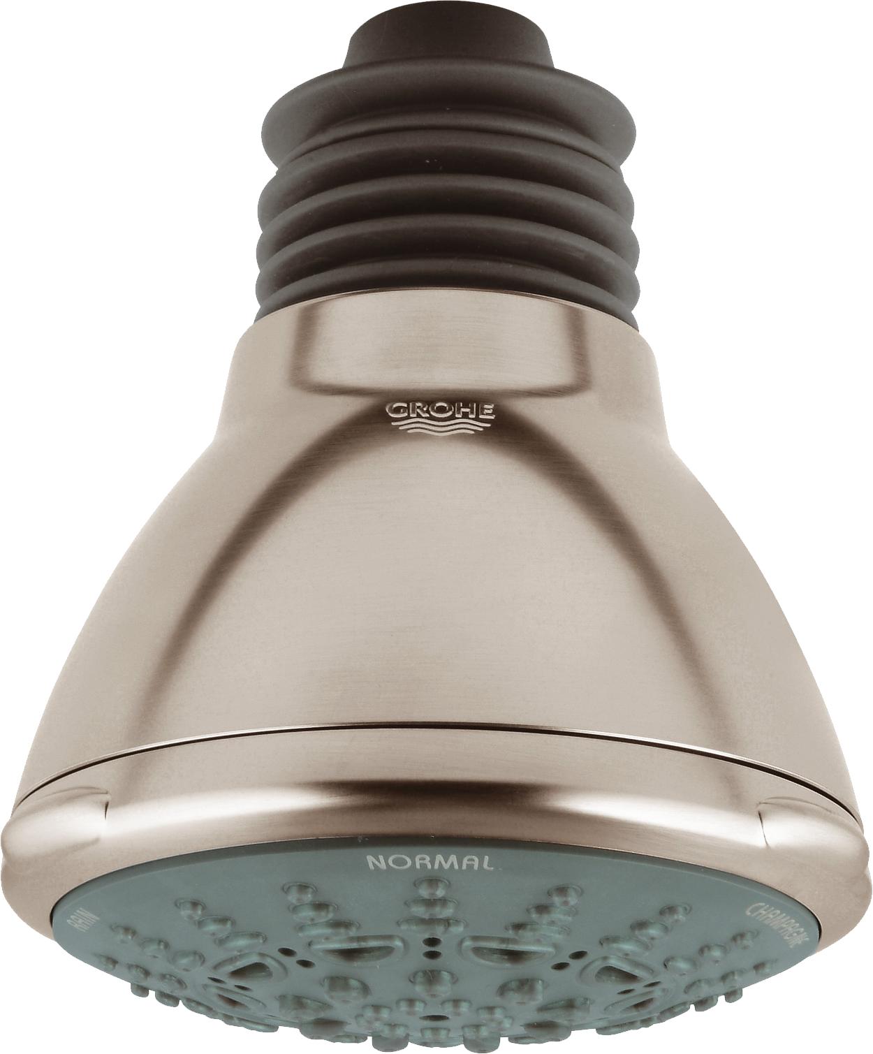Grohe 28448 Movario 2.5 GPM Multi-Function Wall Mount Shower Head Five Spray with Speed Clean Technology