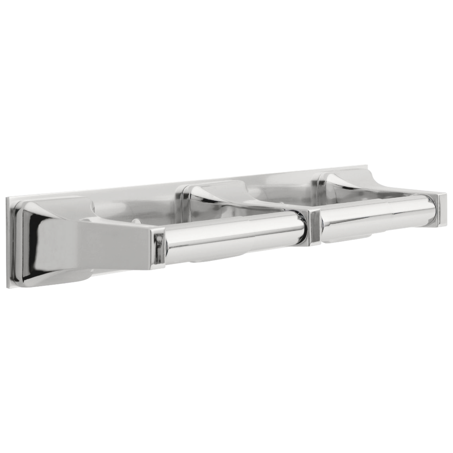 Delta 45272 Commercial Twin Paper Holder with 2 Brass Rollers