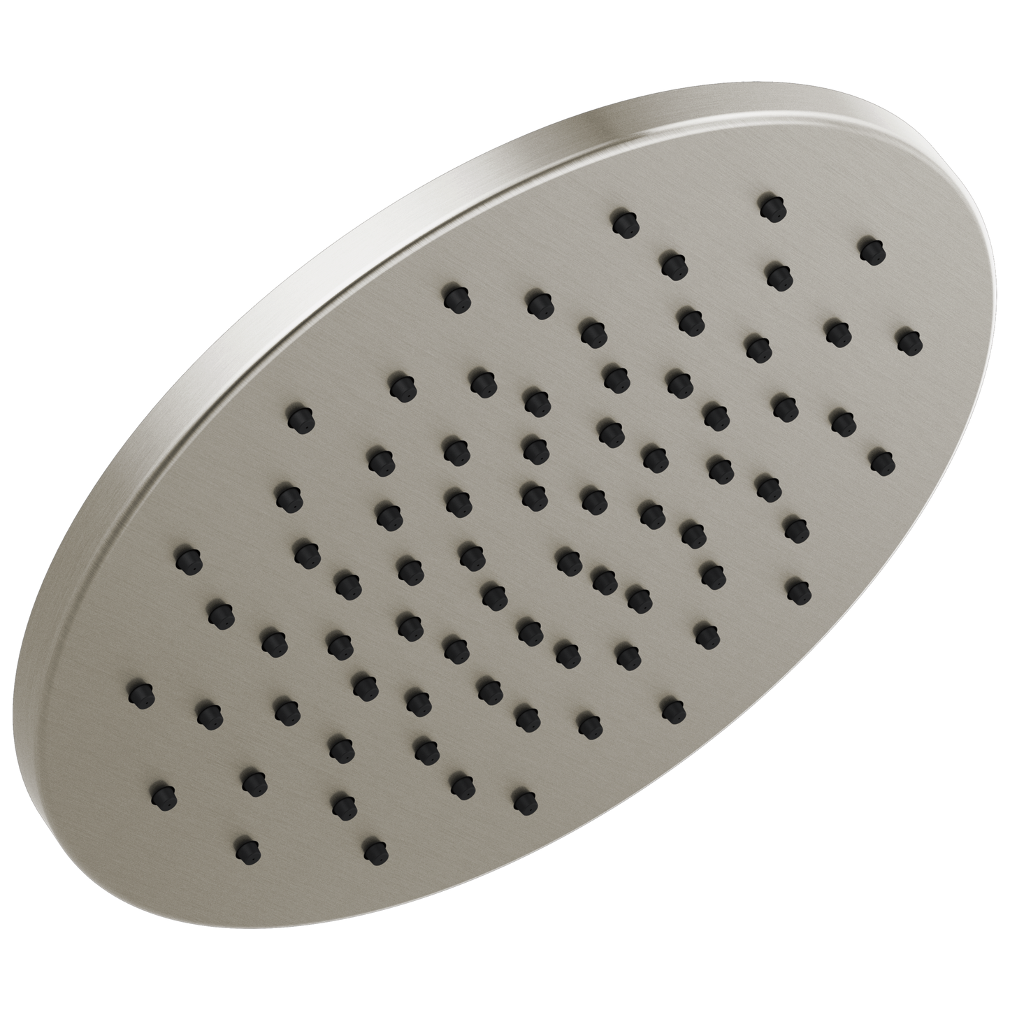 Delta Universal Showering Components: Single-Setting Metal Raincan Shower Head