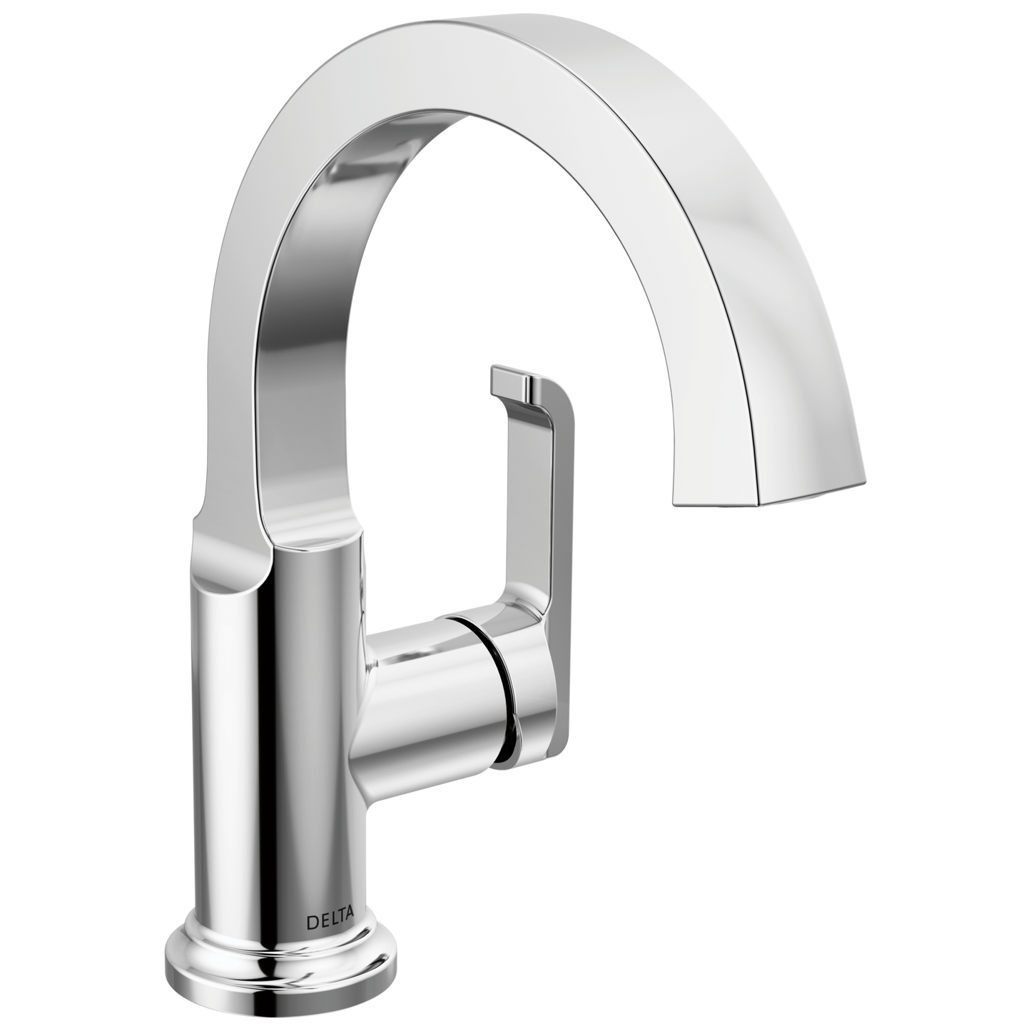 Delta Tetra: Single Handle Bathroom Faucet