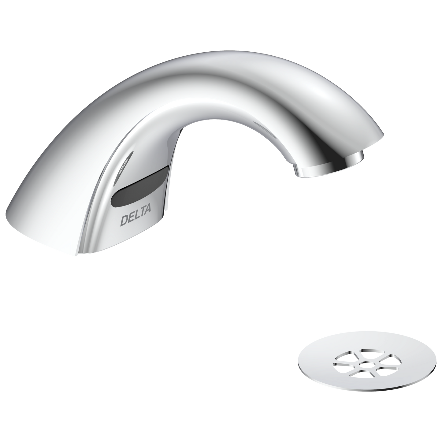 Delta 590LF-HGMHDF H2Optics Lavatory Faucet with Grid Strainer