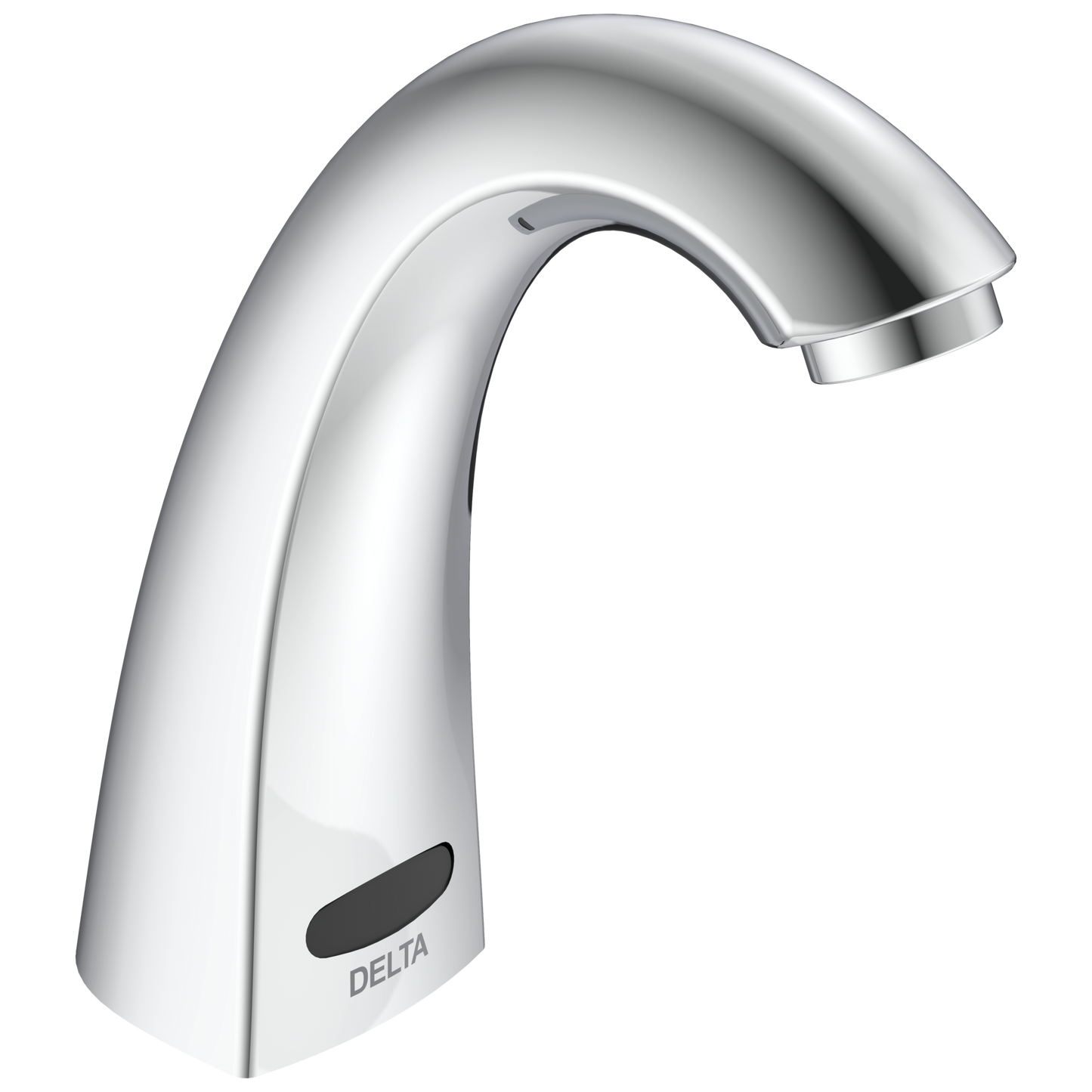 Delta Commercial 590T: Single Hole Hardwire Electronic Bathroom Faucet