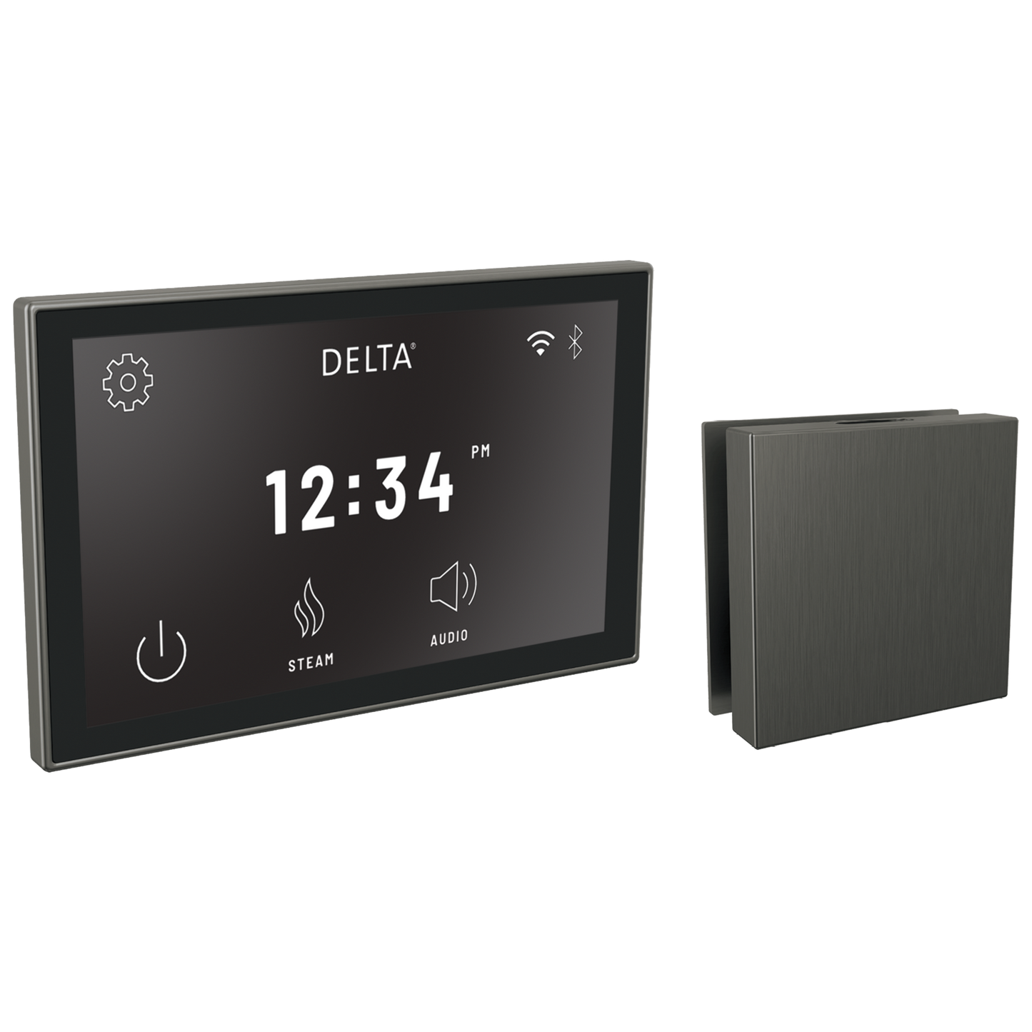 Delta Universal Showering Components: Square Digital Steam Package