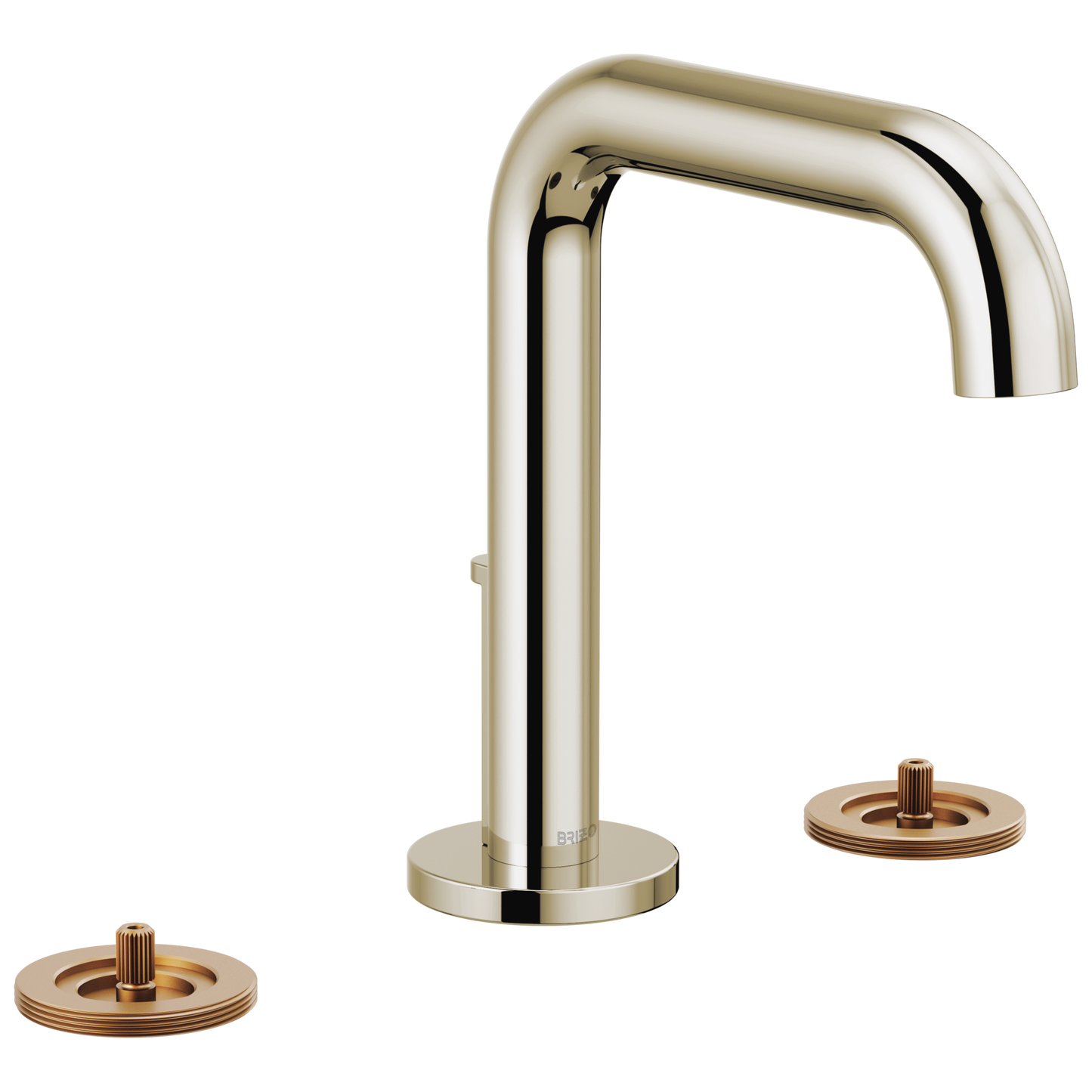 Brizo Litze: Widespread Lavatory Faucet with High Spout - Less Handles 1.5 GPM