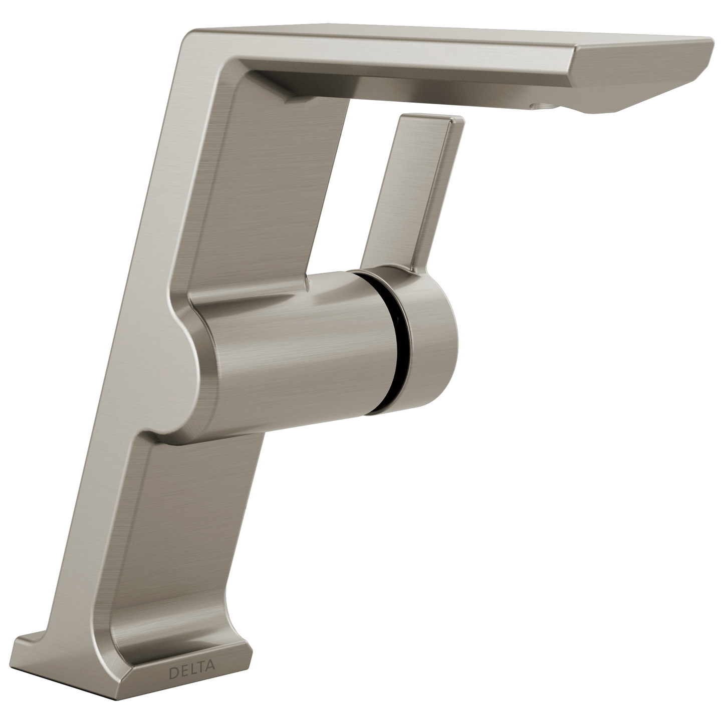 Delta Pivotal: Single Handle Mid-Height Vessel Bathroom Faucet