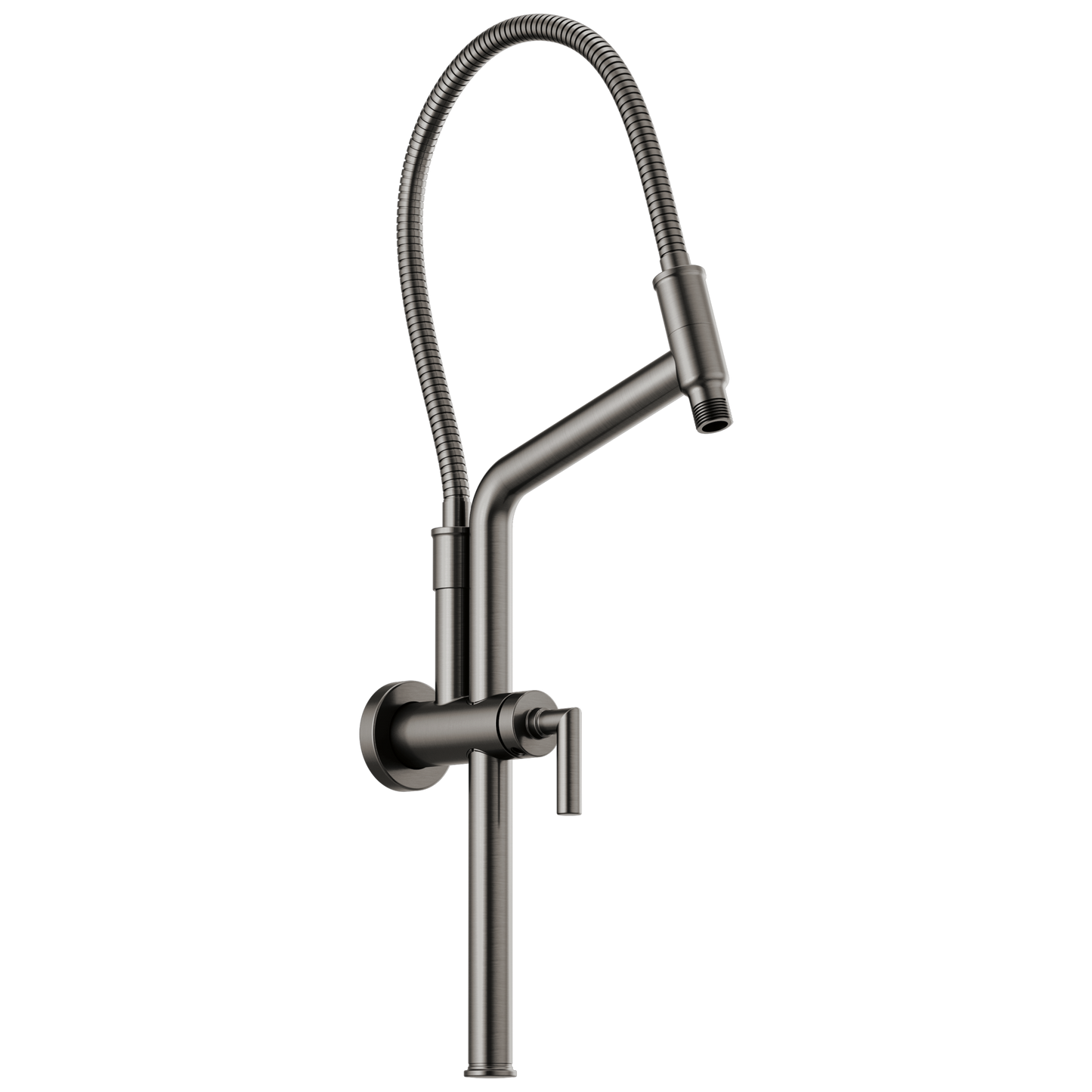Brizo Universal Showering: 10 7/16" Linear Round Slide Bar Shower Arm And Flange