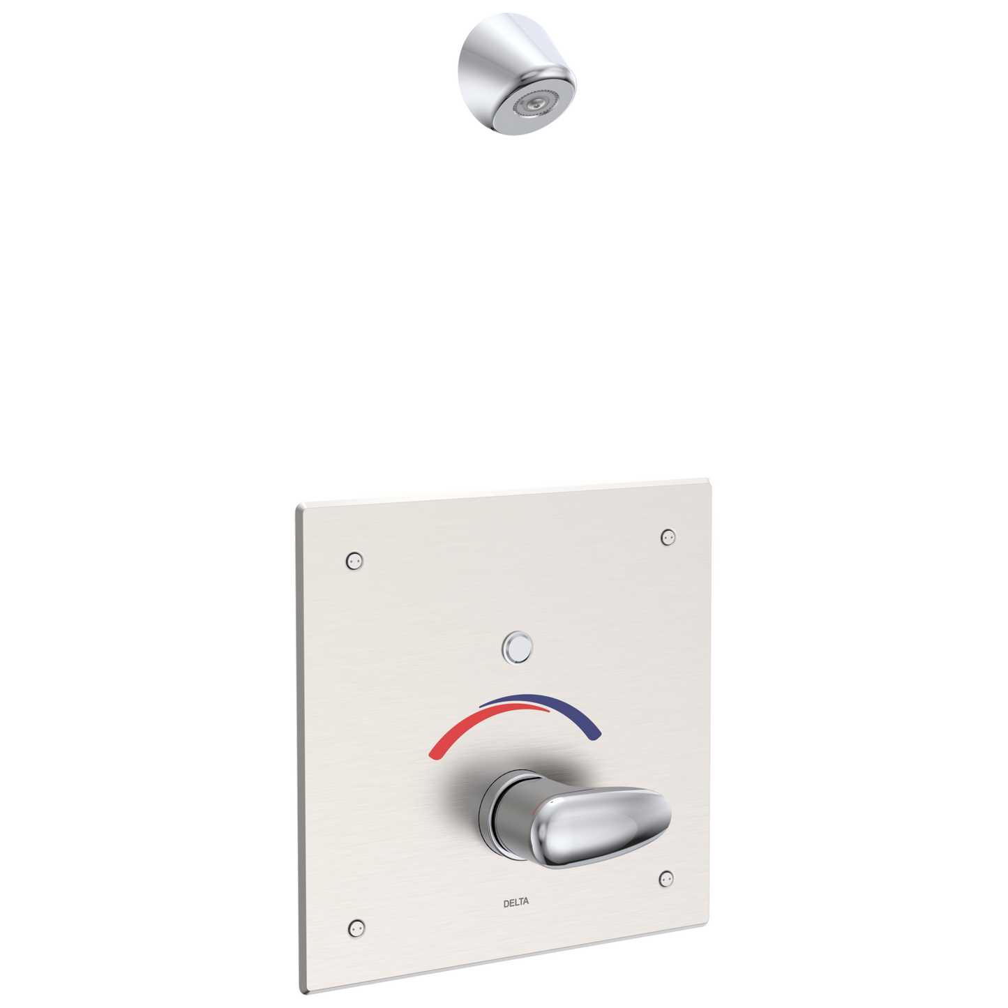 Delta Commercial 860T: Push Button Electronic Shower System