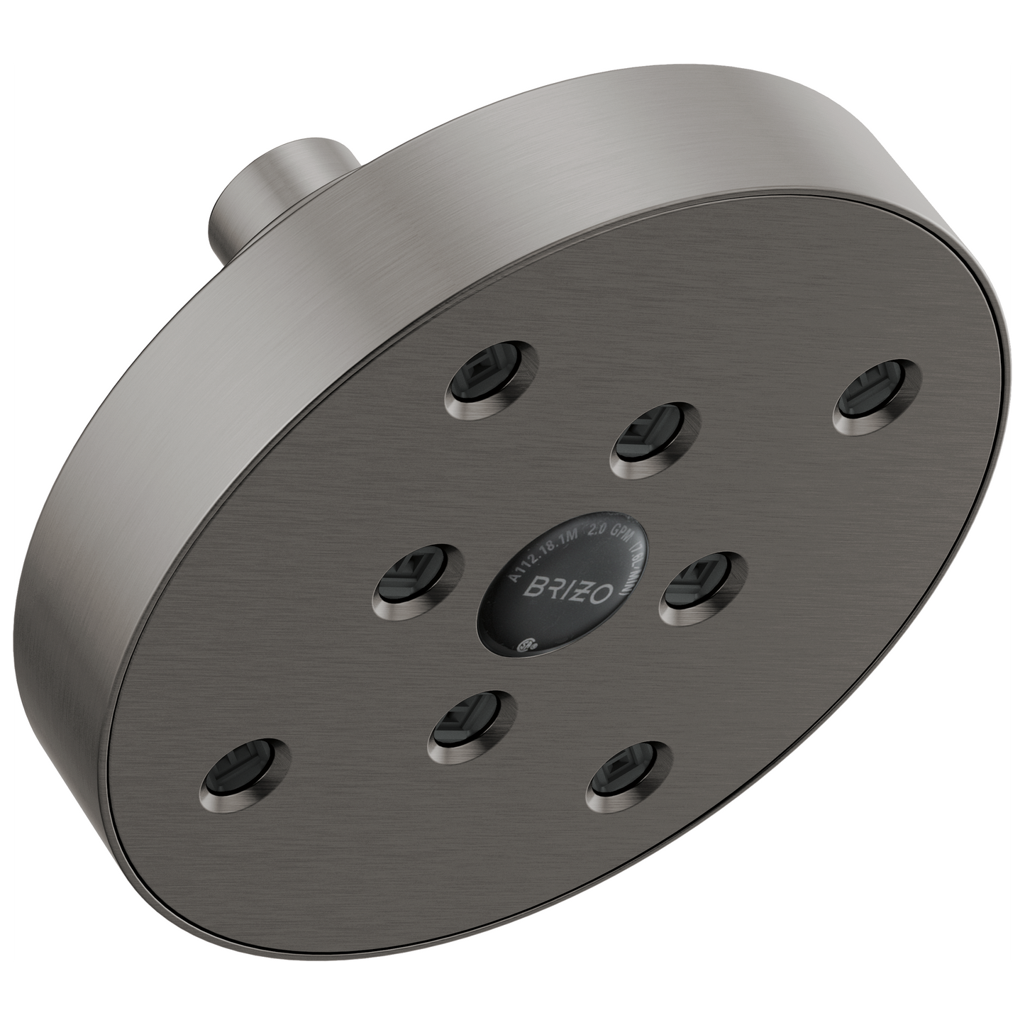 Brizo Universal Showering: 5" Linear Round H<sub>2</sub>Okinetic<sup></sup> Single Function Wall Mount Showerhead