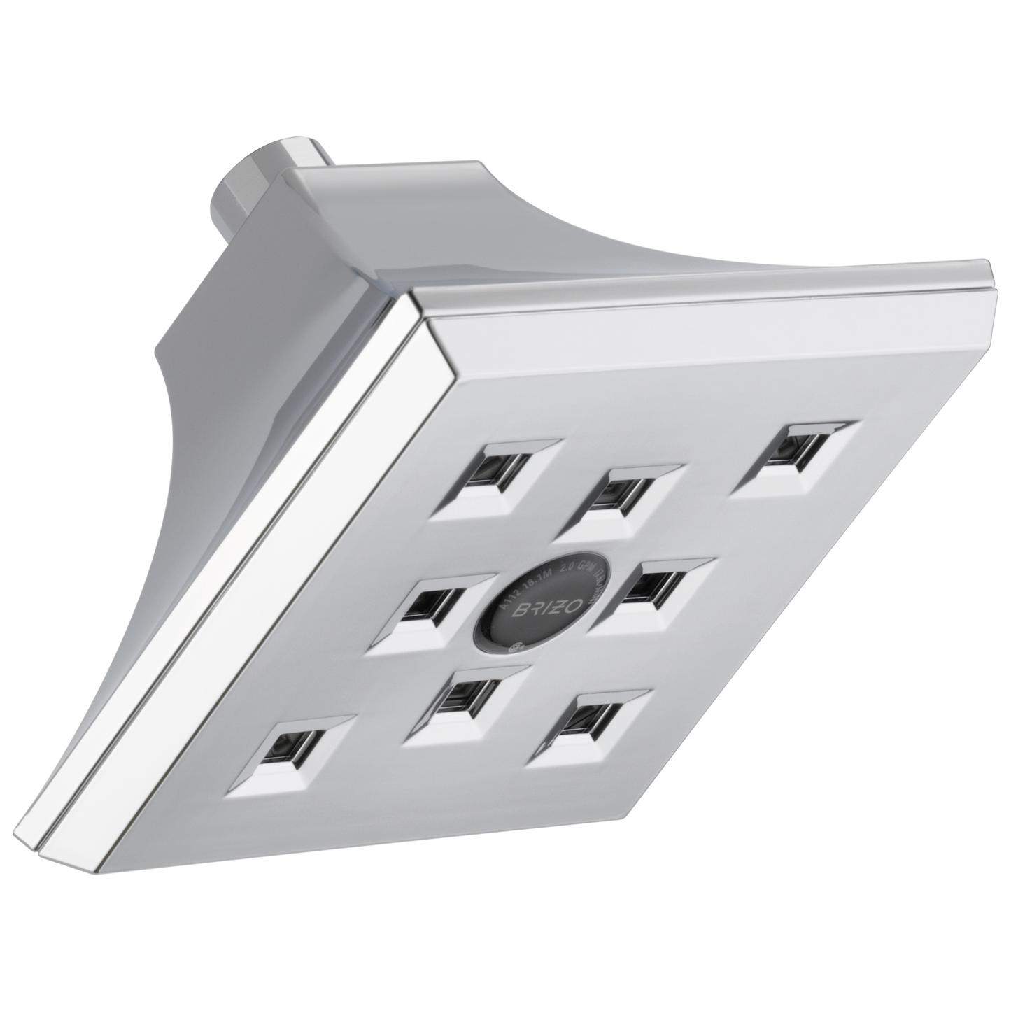 Brizo Brizo RSVP: RAINCAN SHOWERHEAD WITH H<sub>2</sub>OKINETIC TECHNOLOGY