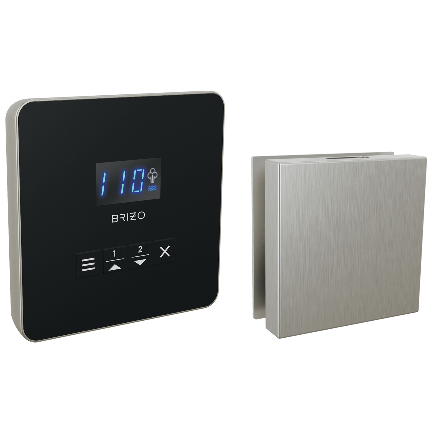 Brizo : Square Steam Set