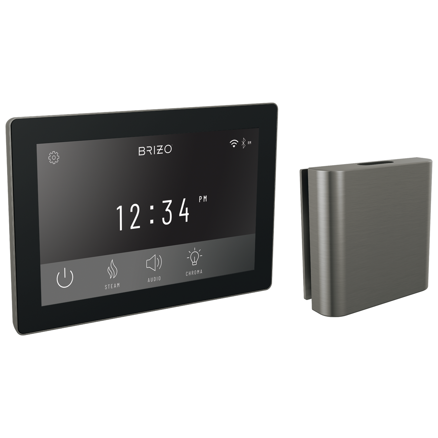 Brizo : Digital + Square Steam Set