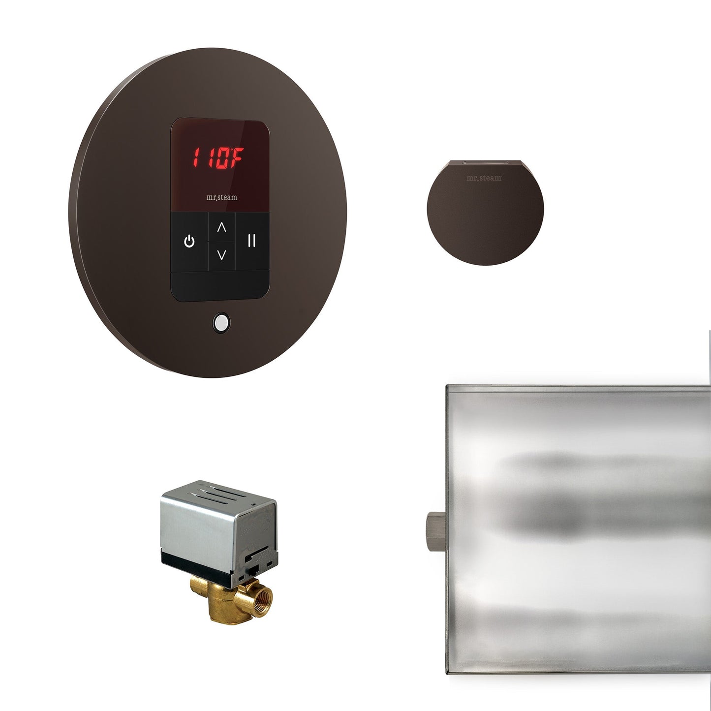 Mr. Steam BBUTLERRORB Basic Butler® Round in Oil Rubbed Bronze