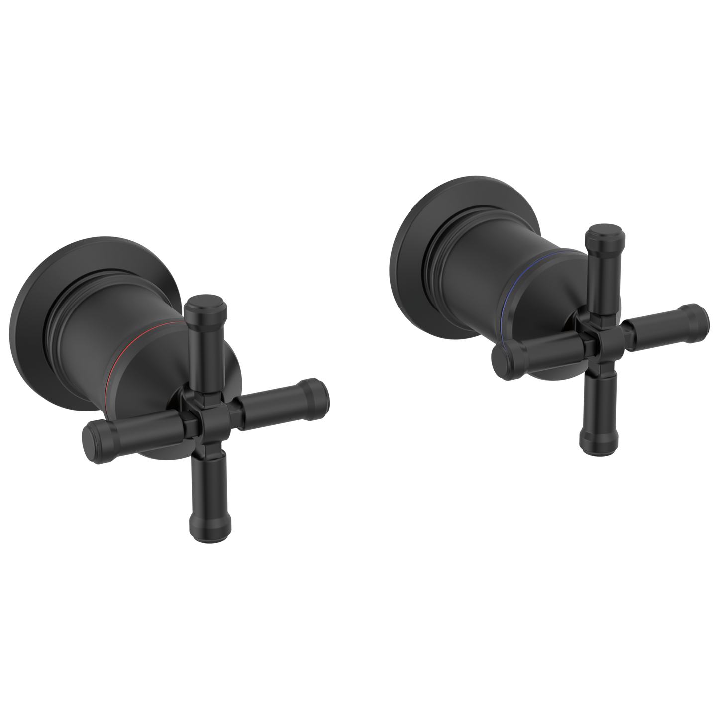 Delta Broderick: Wall Mount Tub Filler Handle Kit-Cross