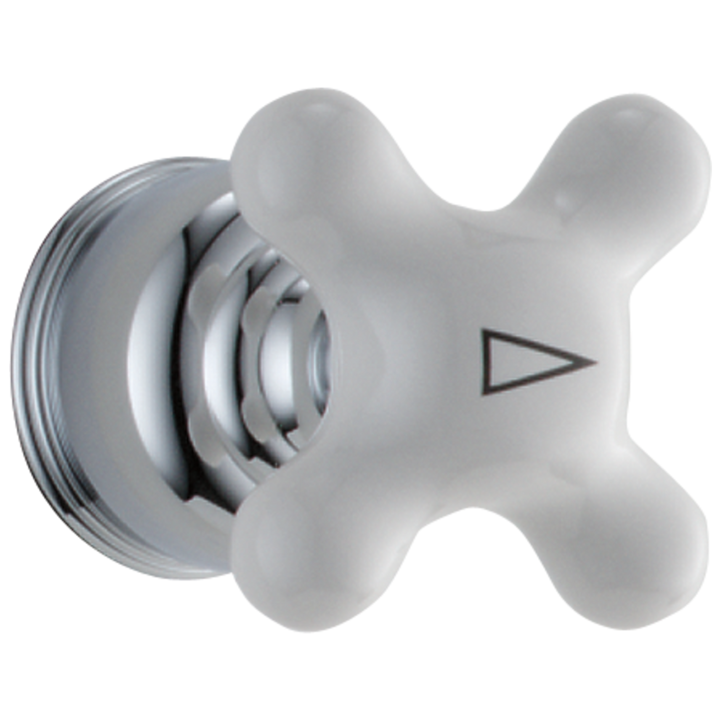 Delta H77 Neostyle Tub and Shower Porcelain Cross Handle
