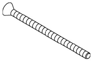 KOHLER K-1011604-BN Screw, 6-32 X 2.5