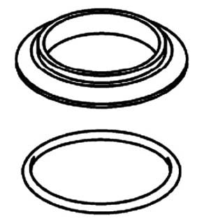 KOHLER K-86038-CP Escutcheon Kit