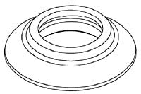 KOHLER K-1063740-BN Escutcheon, Handle