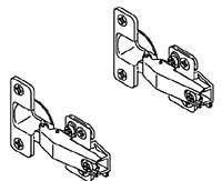 KOHLER K-1068657-F40 Hinges, With Mounting Plates And Screws