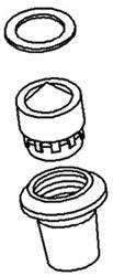 KOHLER K-1104109-VF Nozzle Assembly